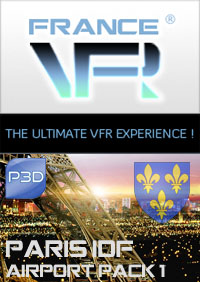 Paris - Ile de France VFR - Airport Pack Vol.1 pour P3D