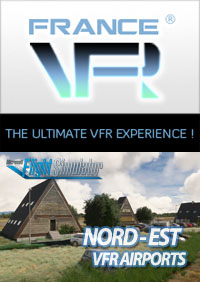 Nord-Est - VFR - Airports pour MSFS
