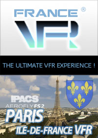 Paris - Ile de France VFR pour AFS 2