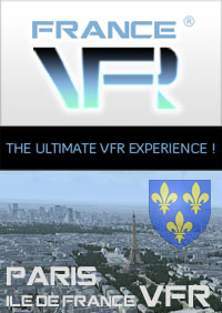 Paris - Ile de France VFR pour FSX