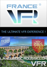 Languedoc-Roussillon VFR pour P3D