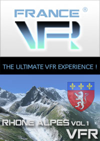 Rhone-Alpes VFR Vol.1 (nord) pour FSX